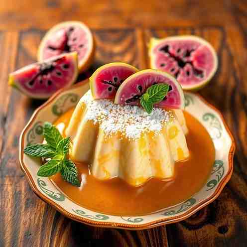 Bahamian Guava Duff - Easy Steamed Pudding & Rum Sauce